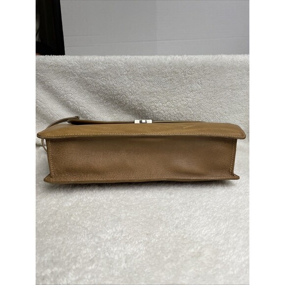 MARK CROSS Crossbody Shoulder Brown LEATHER Vintage READ - Picture 4 of 16